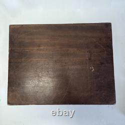 03L6 ANCIENNE BOITE COFFRET A JETONS DE JEU NAPOLEON III FIN XIXe SIECLE 1880