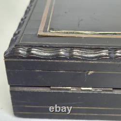 03L6 ANCIENNE BOITE COFFRET A JETONS DE JEU NAPOLEON III FIN XIXe SIECLE 1880