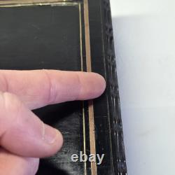 03L6 ANCIENNE BOITE COFFRET A JETONS DE JEU NAPOLEON III FIN XIXe SIECLE 1880