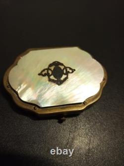ANCIEN PORTE MONNAIE EN NACRE NAPOLEON III XIX 19 EME Marquer (W Brevette) a mod