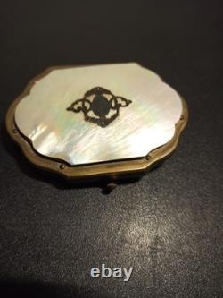 ANCIEN PORTE MONNAIE EN NACRE NAPOLEON III XIX 19 EME Marquer (W Brevette) a mod