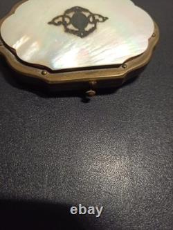 ANCIEN PORTE MONNAIE EN NACRE NAPOLEON III XIX 19 EME Marquer (W Brevette) a mod