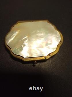 ANCIEN PORTE MONNAIE EN NACRE NAPOLEON III XIX 19 EME Marquer (W Brevette) a mod