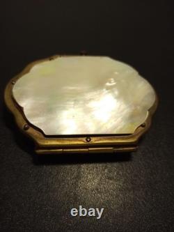 ANCIEN PORTE MONNAIE EN NACRE NAPOLEON III XIX 19 EME Marquer (W Brevette) a mod