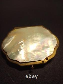 ANCIEN PORTE MONNAIE EN NACRE NAPOLEON III XIX 19 EME Marquer (W Brevette) a mod