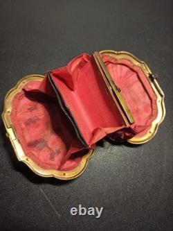ANCIEN PORTE MONNAIE EN NACRE NAPOLEON III XIX 19 EME Marquer (W Brevette) a mod