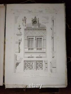 ARCHITECTURE PRIVÉE NAPOLÉON III MAISONS XIX PARIS IIIièm TOME CÉSAR DALY 1864