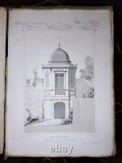 ARCHITECTURE PRIVÉE NAPOLÉON III MAISONS XIX PARIS IIIièm TOME CÉSAR DALY 1864