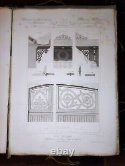 ARCHITECTURE PRIVÉE NAPOLÉON III MAISONS XIX PARIS IIIièm TOME CÉSAR DALY 1864