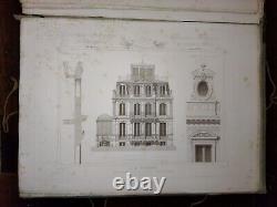 ARCHITECTURE PRIVÉE NAPOLÉON III MAISONS XIX PARIS IIIièm TOME CÉSAR DALY 1864