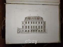 ARCHITECTURE PRIVÉE NAPOLÉON III MAISONS XIX PARIS IIIièm TOME CÉSAR DALY 1864