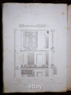 ARCHITECTURE PRIVÉE NAPOLÉON III MAISONS XIX PARIS IIièm TOME CÉSAR DALY 1864