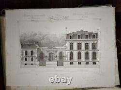 ARCHITECTURE PRIVÉE NAPOLÉON III MAISONS XIX PARIS TOME Ier CÉSAR DALY 1864