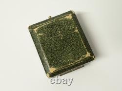 Ancien Coffret intaille style antique Rome montée or pour gousset XIXe siècle
