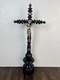 Ancien Crucifix D'autel (42 Cm) Napol&eacute;on Iii. Xixe Si&egrave;cle. Cabinet De Curiosit&eacute;s