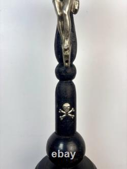 Ancien Crucifix d'autel (42 cm) Napoléon III. XIXe siècle. Cabinet de Curiosités