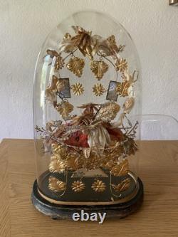 Ancien Globe De Mariée XIX Napoléon III