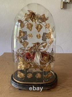 Ancien Globe De Mariée XIX Napoléon III