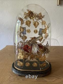 Ancien Globe De Mariée XIX Napoléon III