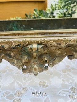 Ancien Support Base de Jardinière en Bronze Style Napoléon III 48 cm XIX ème