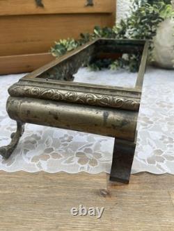 Ancien Support Base de Jardinière en Bronze Style Napoléon III 48 cm XIX ème