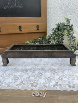 Ancien Support Base de Jardinière en Bronze Style Napoléon III 48 cm XIX ème