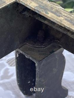 Ancien Support Base de Jardinière en Bronze Style Napoléon III 48 cm XIX ème