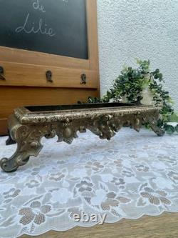 Ancien Support Base de Jardinière en Bronze Style Napoléon III 48 cm XIX ème