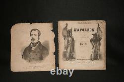 Ancien almanach Napoléon III propagande année 1849 milieu XIX ème