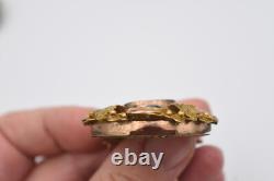 Ancien bracelet camée agate et pomponne XIX ème siècle Napoléon III