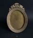 Ancien Cadre Miniature Porte Photo Bronze Dor&eacute; Napol&eacute;on Iii Griffon Floral Xix