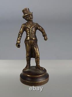 Ancien sceau à cacheter bronze XIXe siècle non chiffré Bel état B792