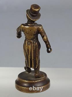 Ancien sceau à cacheter bronze XIXe siècle non chiffré Bel état B792