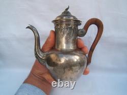 Ancien service égoiste a café miniature XIX argent minerve 450 grs Napoléon III