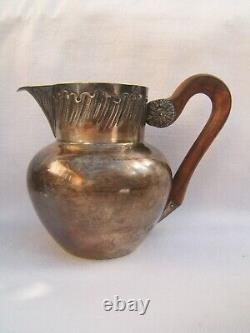 Ancien service égoiste a café miniature XIX argent minerve 450 grs Napoléon III