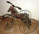 Ancien Tricycle Du Xix ème Cheval En Bois Et Fonte Napoléon Iii Jouet Horse