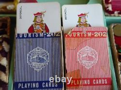 Ancienne Boite A Jeux Jetons Napoleon III XIX Eme Antique Gaming Game Box