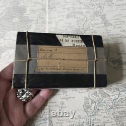 Ancienne Boîte Confiserie De La Bourse Rouen Envoi Napoléon III Fin XIXè