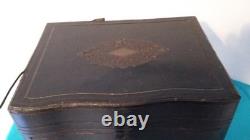 Ancienne Cave A Liqueur XIX Napoleon III Marquetterie Boulle Decoration A Rest