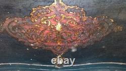Ancienne Cave A Liqueur XIX Napoleon III Marquetterie Boulle Decoration A Rest