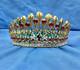 Ancienne Couronne Tiare Diademe De Sainte Vierge Statue Religieuse Theatre Xix