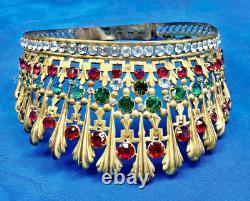 Ancienne Couronne Tiare Diademe De Sainte Vierge Statue Religieuse Theatre XIX