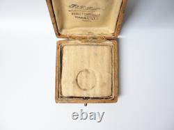 Ancienne Intaille hématite double têtes grecques pour giletière et coffret XIXe