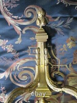 Ancienne belle paire d applique en bronze doré epoque XIXe st LXVI napoleon III