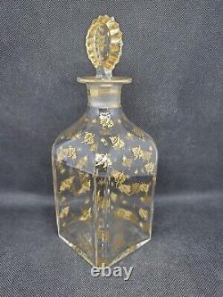 Ancienne carafe en cristal de Baccarat cave à liqueur 19ème XIX Napoléon III