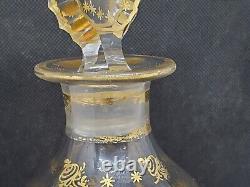 Ancienne carafe en cristal de Baccarat cave à liqueur 19ème XIX Napoléon III