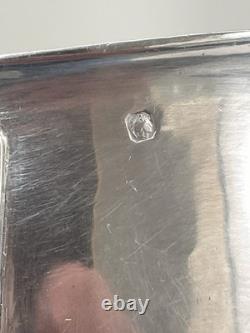 Ancienne casserole en argent massif minerve XIX siècle