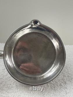 Ancienne casserole en argent massif minerve XIX siècle