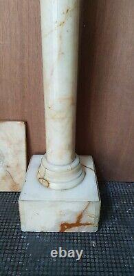 Ancienne colonne en marbre fin XIXe