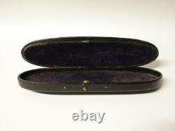 Ancienne paire de Lunettes en métal poinçonné dans étui NIII. XIXe siècle